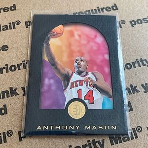 Anthony Mason ‘96 SkyBox E-XL Card